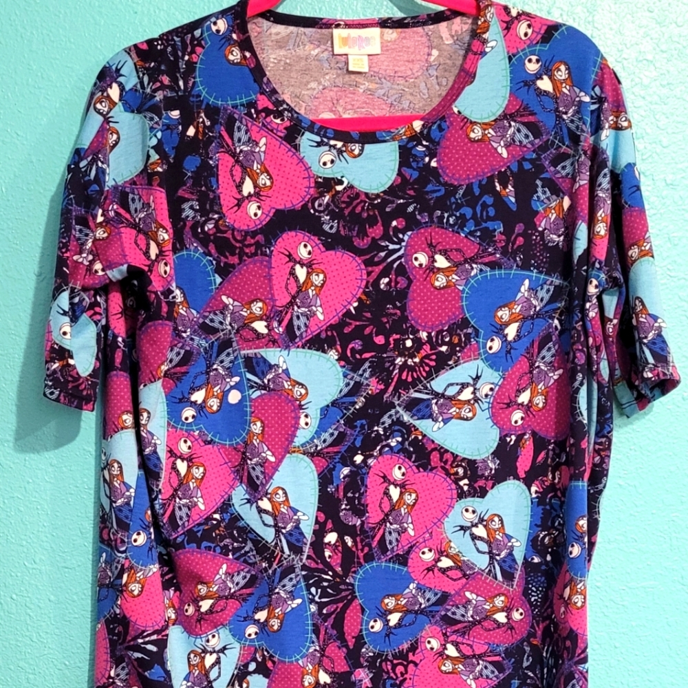 LuLaRoe XXS Nightmare before Christmas Classic T